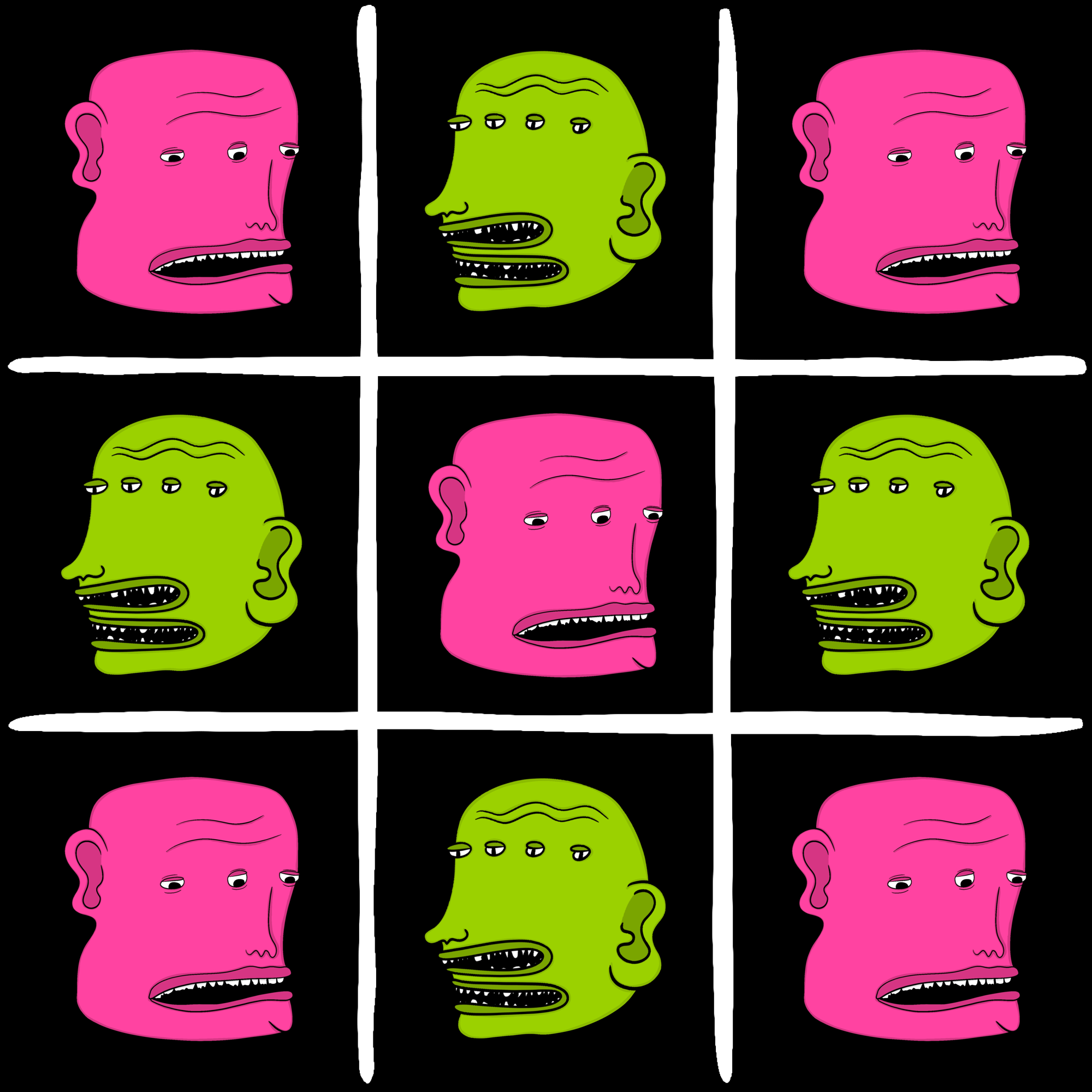 BizarreBeasts: TicTacToe